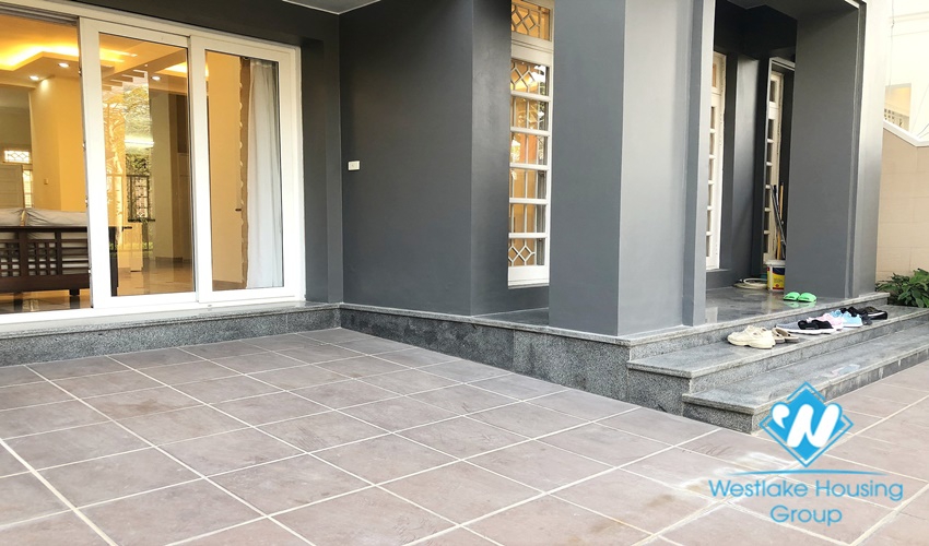 4 bedrooms, full furniture house in Ciputra Ha Noi for rent.